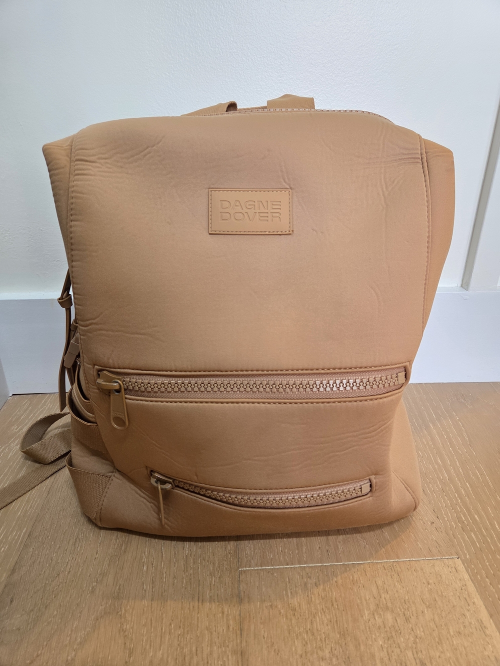 Dagne Dover Large Indi neoprene Diaper Backpack Camel